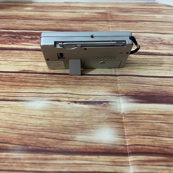 Lifelong AM/FM Portable Pocket Size Radio with LCD Alarm Clock Model-845 - Picture 6 of 14